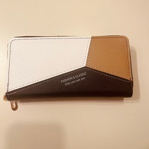 Wallet for women double zipper design